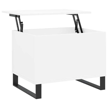 vidaXL Coffee Table White 60x44,5x45 cm Engineered Wood