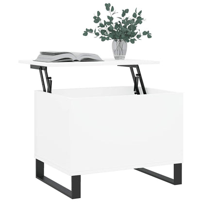 vidaXL Coffee Table White 60x44,5x45 cm Engineered Wood