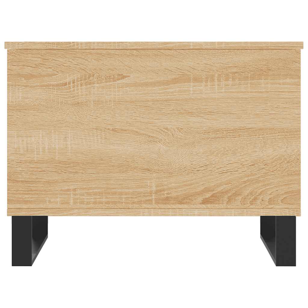 vidaXL Coffee Table Sonoma Oak 60x44.5x45 cm Engineered Wood