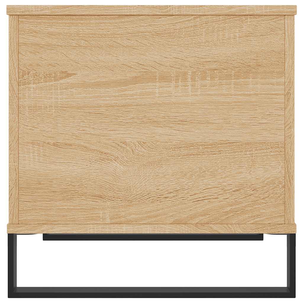 vidaXL Coffee Table Sonoma Oak 60x44.5x45 cm Engineered Wood