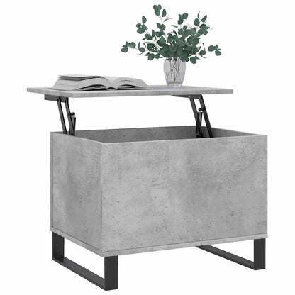 vidaXL Coffee Table Concrete Grey 60x44,5x45 cm Engineered Wood