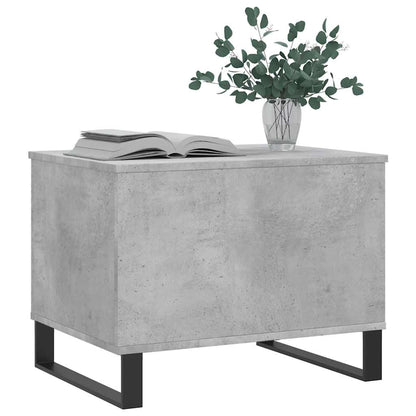 vidaXL Coffee Table Concrete Grey 60x44,5x45 cm Engineered Wood