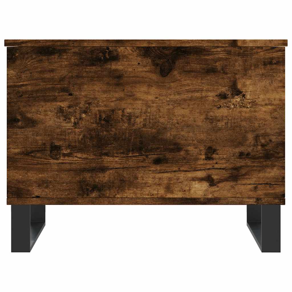 vidaXL Coffee Table Smoked Oak 60x44,5x45 cm Engineered Wood
