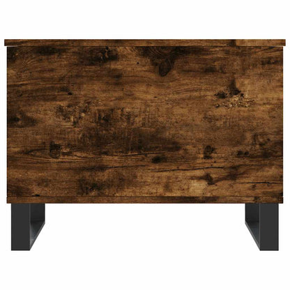 vidaXL Coffee Table Smoked Oak 60x44,5x45 cm Engineered Wood