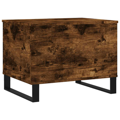 vidaXL Coffee Table Smoked Oak 60x44,5x45 cm Engineered Wood