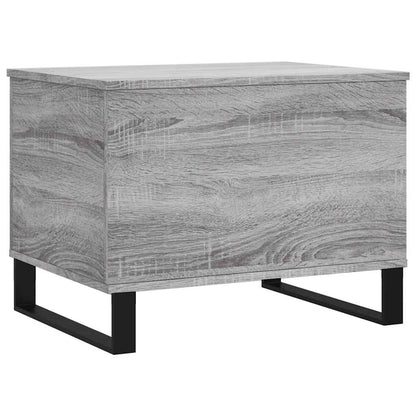 vidaXL Coffee Table Grey Sonoma 60x44,5x45 cm Engineered Wood