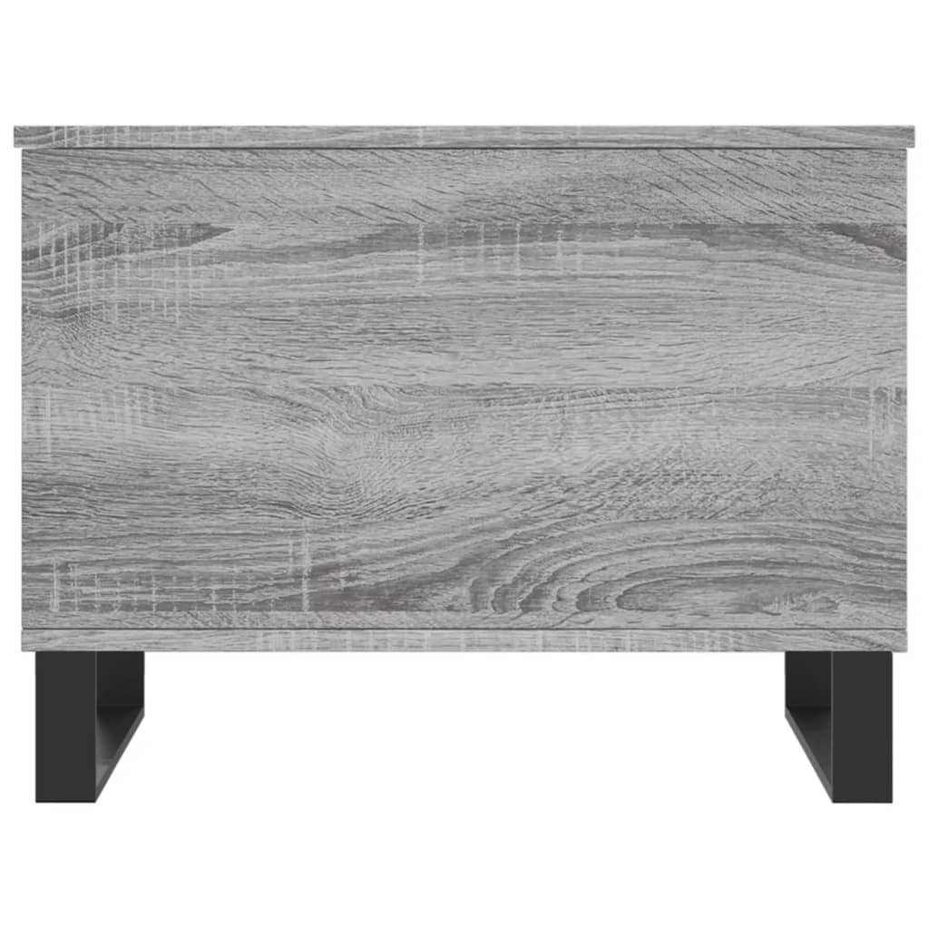vidaXL Coffee Table Grey Sonoma 60x44.5x45 cm Engineered Wood
