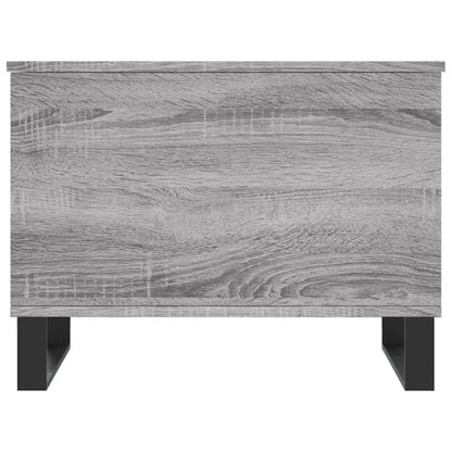 vidaXL Coffee Table Grey Sonoma 60x44.5x45 cm Engineered Wood