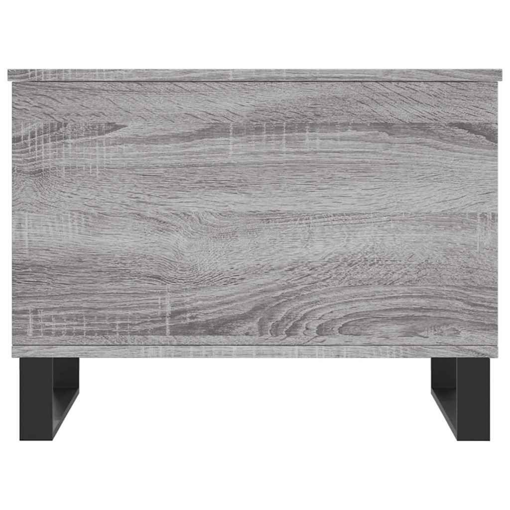 vidaXL Coffee Table Grey Sonoma 60x44,5x45 cm Engineered Wood