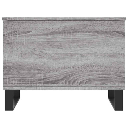 vidaXL Coffee Table Grey Sonoma 60x44,5x45 cm Engineered Wood
