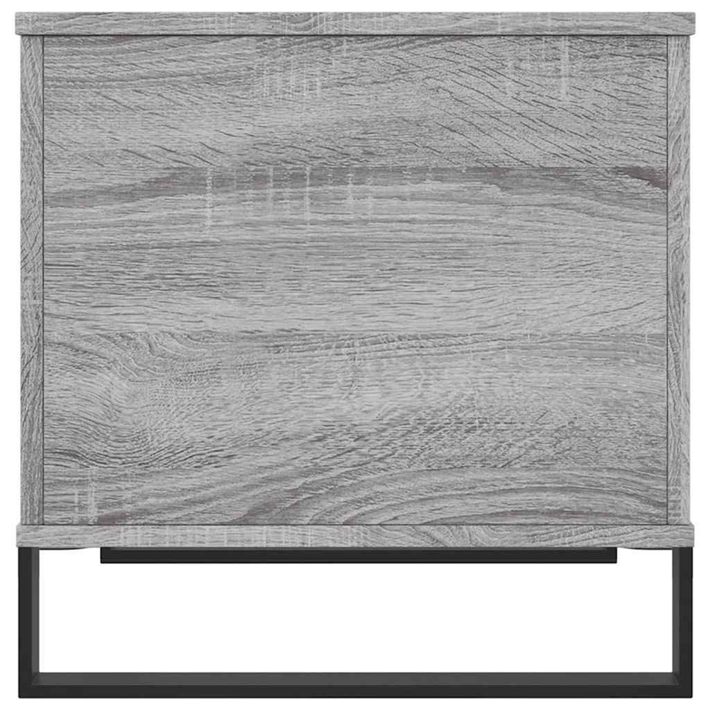 vidaXL Coffee Table Grey Sonoma 60x44,5x45 cm Engineered Wood