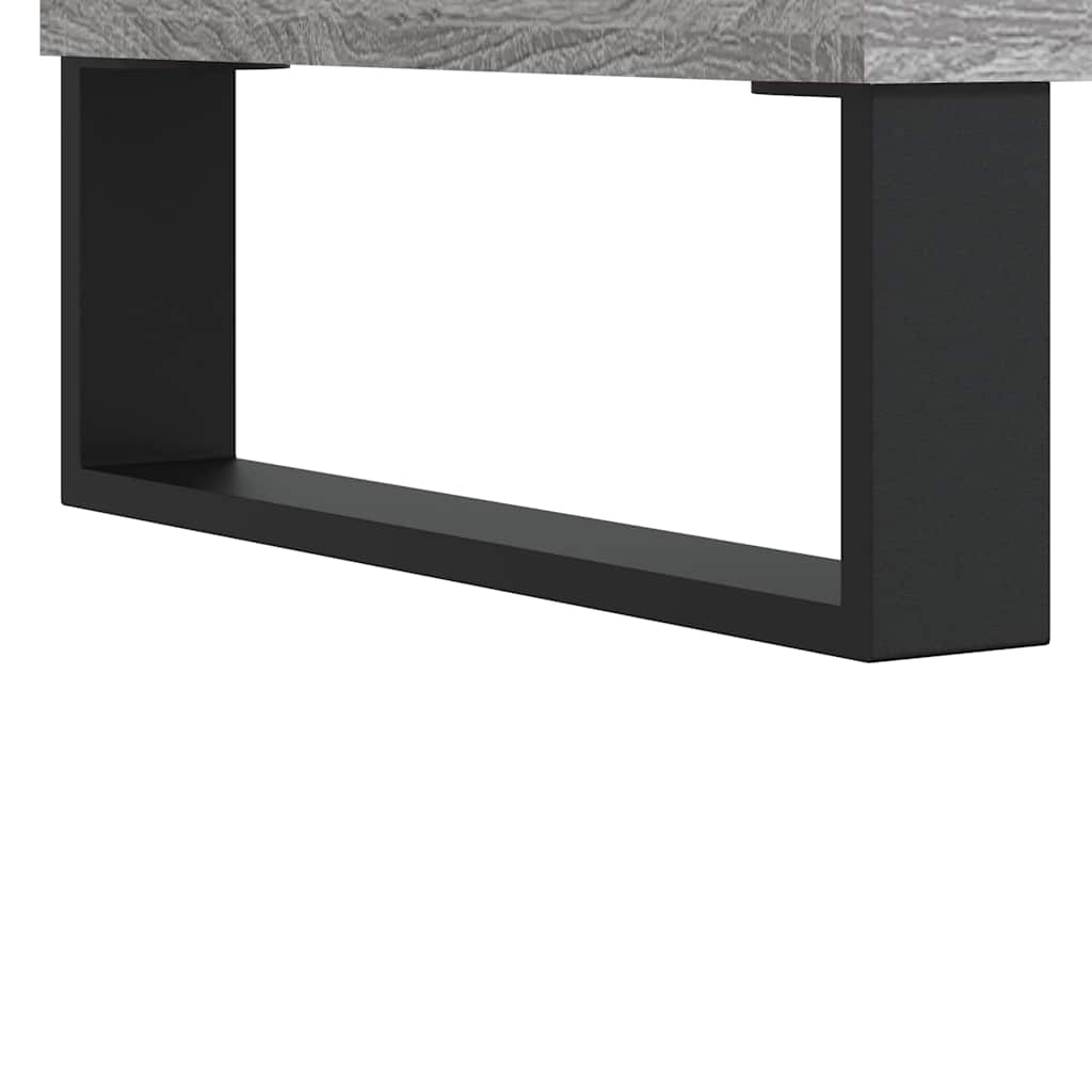 vidaXL Coffee Table Grey Sonoma 60x44,5x45 cm Engineered Wood