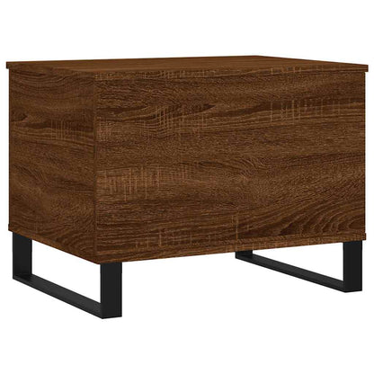 vidaXL Coffee Table Brown Oak 60x44,5x45 cm Engineered Wood