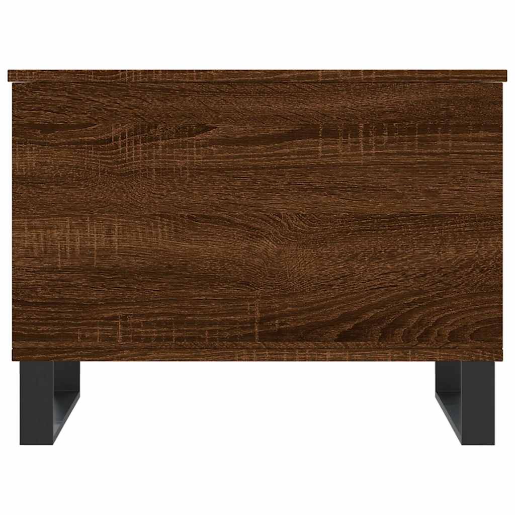 vidaXL Coffee Table Brown Oak 60x44,5x45 cm Engineered Wood