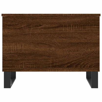 vidaXL Coffee Table Brown Oak 60x44,5x45 cm Engineered Wood