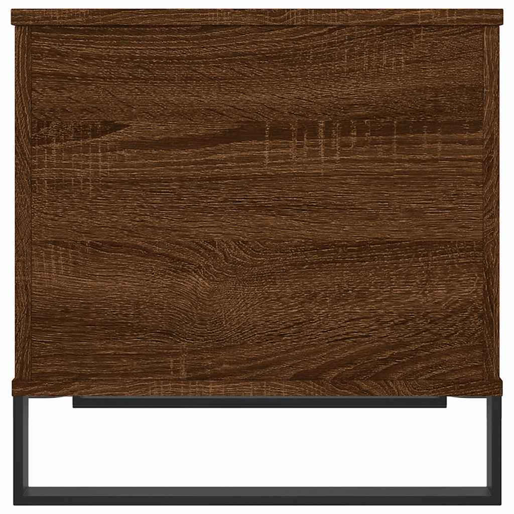 vidaXL Coffee Table Brown Oak 60x44,5x45 cm Engineered Wood