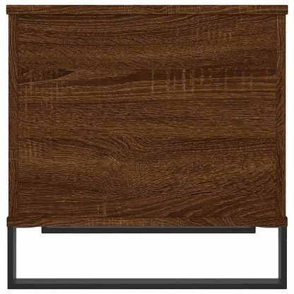 vidaXL Coffee Table Brown Oak 60x44,5x45 cm Engineered Wood