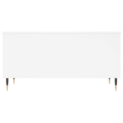 vidaXL Coffee Table White 90x44,5x45 cm Engineered Wood