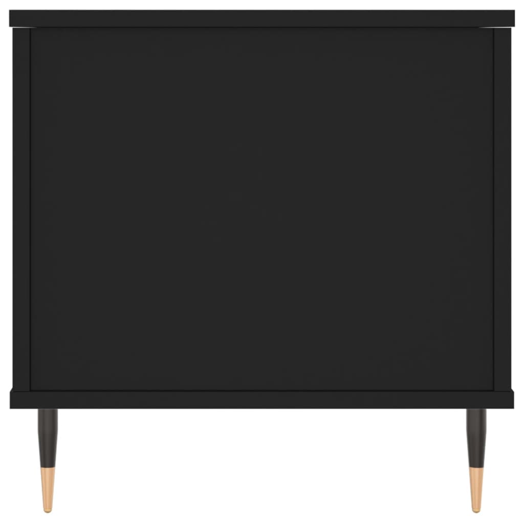 vidaXL Coffee Table Black 90x44.5x45 cm Engineered Wood