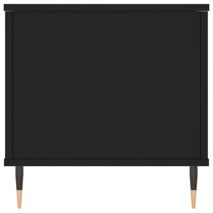 vidaXL Coffee Table Black 90x44.5x45 cm Engineered Wood