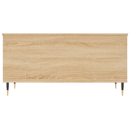 vidaXL Coffee Table Sonoma Oak 90x44.5x45 cm Engineered Wood