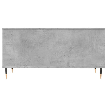 vidaXL Coffee Table Concrete Grey 90x44,5x45 cm Engineered Wood