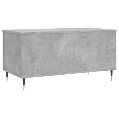 vidaXL Coffee Table Concrete Grey 90x44,5x45 cm Engineered Wood
