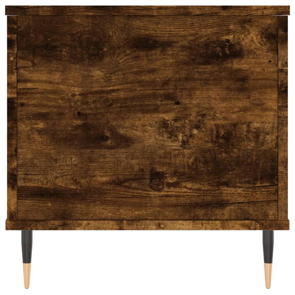 vidaXL Coffee Table Smoked Oak 90x44,5x45 cm Engineered Wood