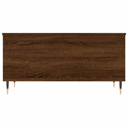 vidaXL Coffee Table Brown Oak 90x44,5x45 cm Engineered Wood