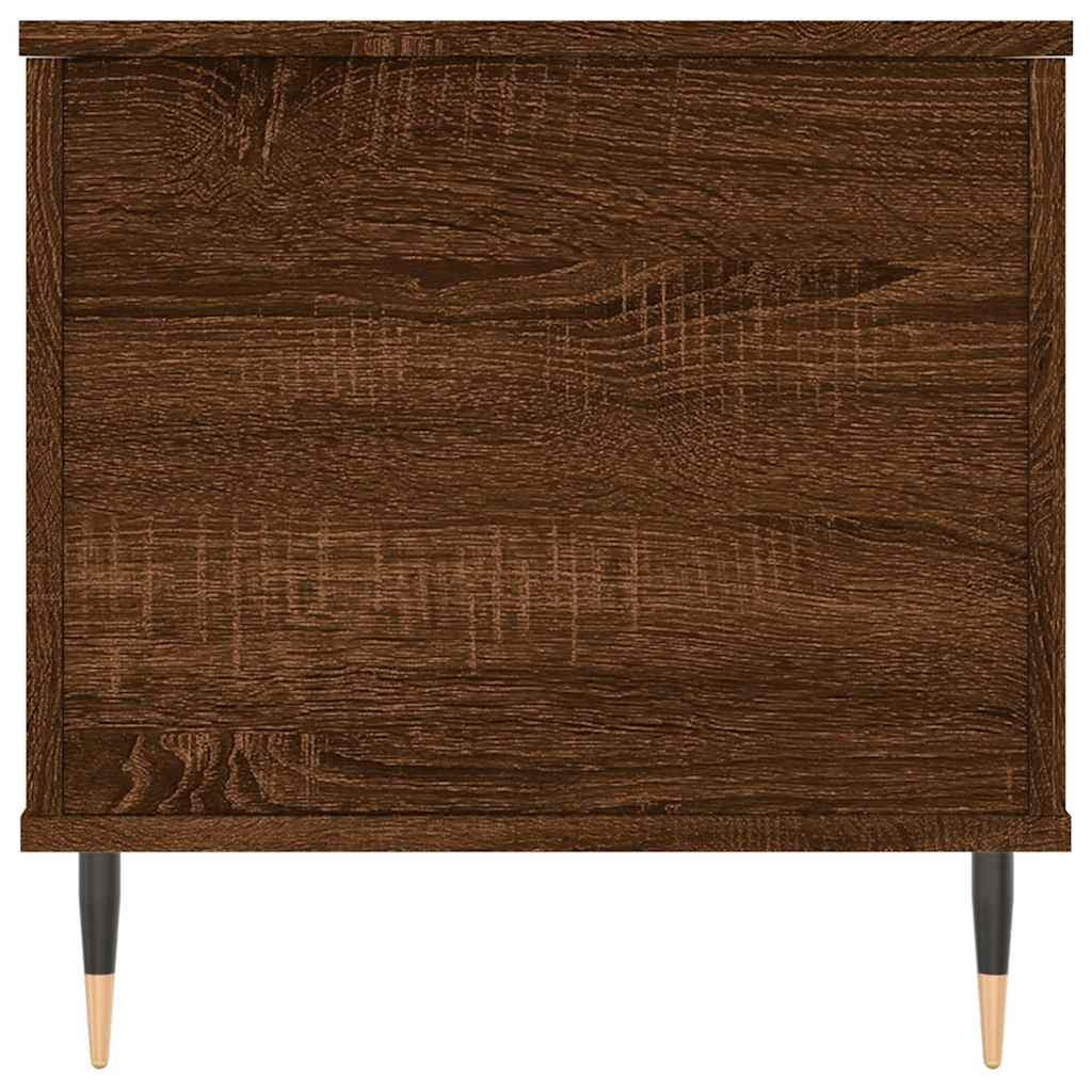 vidaXL Coffee Table Brown Oak 90x44,5x45 cm Engineered Wood