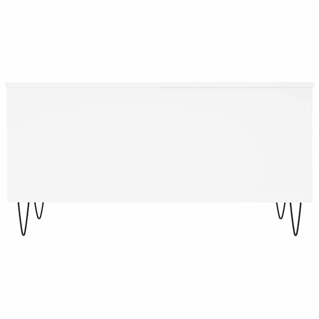 vidaXL Coffee Table White 90x44.5x45 cm Engineered Wood