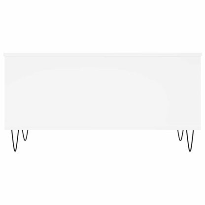 vidaXL Coffee Table White 90x44.5x45 cm Engineered Wood