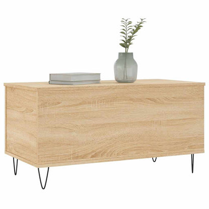 vidaXL Coffee Table Sonoma Oak 90x44,5x45 cm Engineered Wood