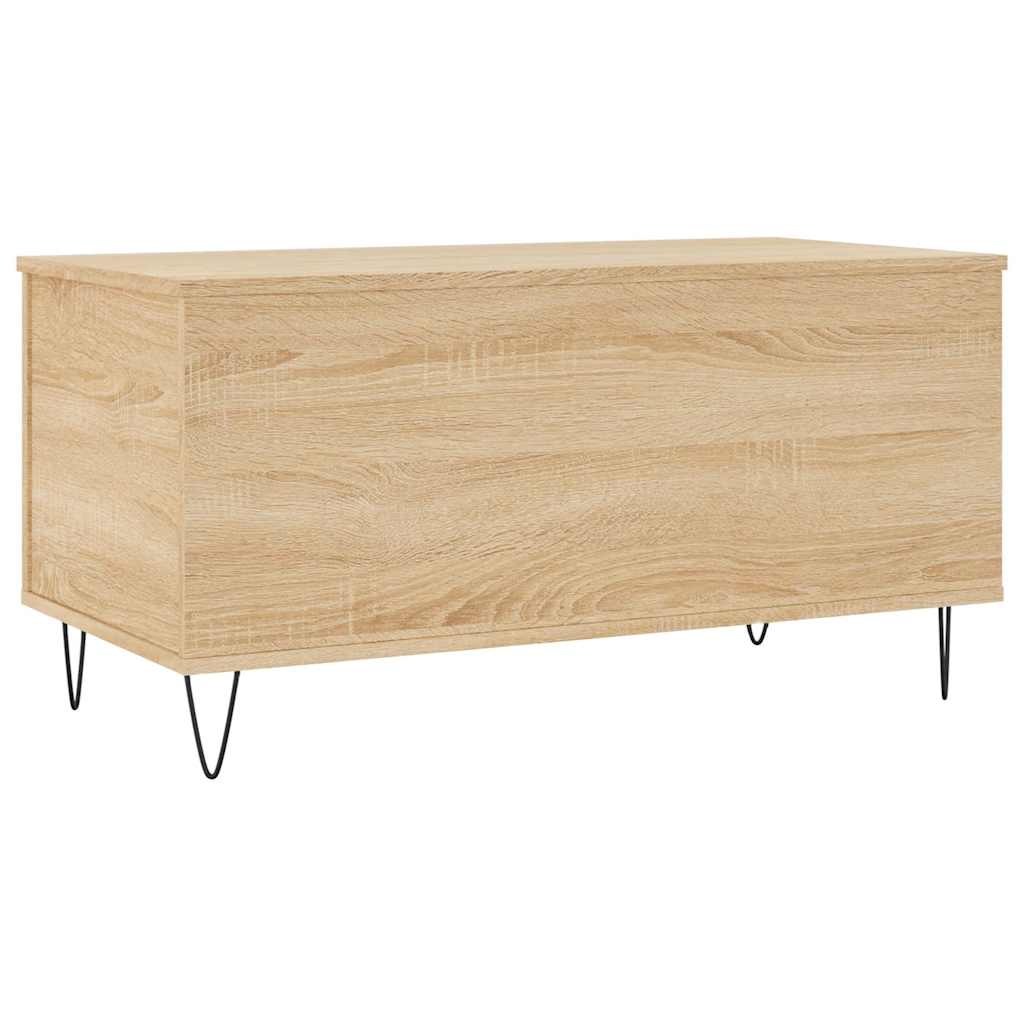 vidaXL Coffee Table Sonoma Oak 90x44,5x45 cm Engineered Wood