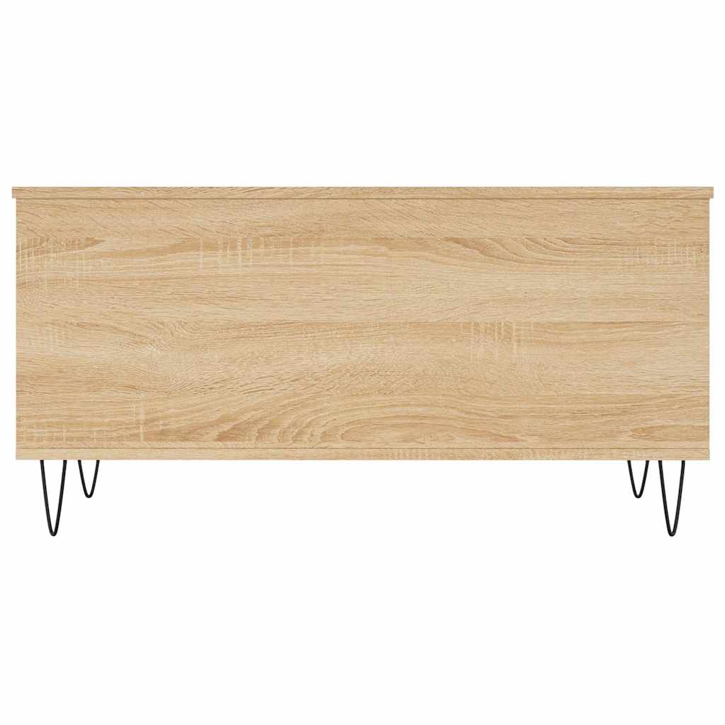 vidaXL Coffee Table Sonoma Oak 90x44.5x45 cm Engineered Wood