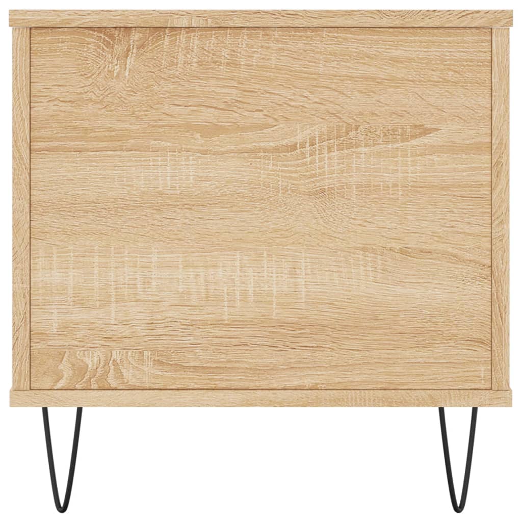 vidaXL Coffee Table Sonoma Oak 90x44.5x45 cm Engineered Wood