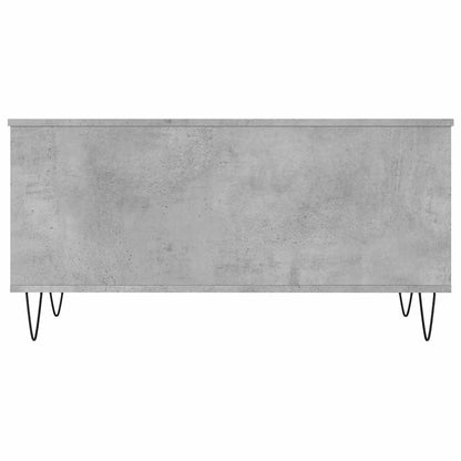 vidaXL Coffee Table Concrete Grey 90x44.5x45 cm Engineered Wood