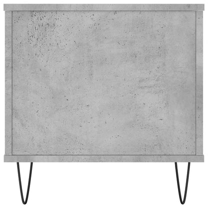 vidaXL Coffee Table Concrete Grey 90x44.5x45 cm Engineered Wood
