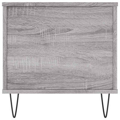 vidaXL Coffee Table Grey Sonoma 90x44,5x45 cm Engineered Wood