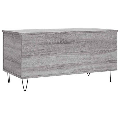 vidaXL Coffee Table Grey Sonoma 90x44,5x45 cm Engineered Wood