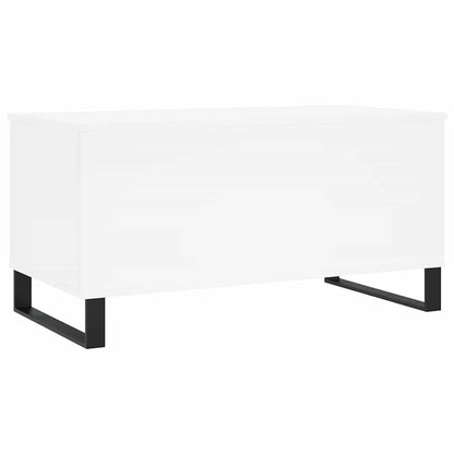 vidaXL Coffee Table White 90x44,5x45 cm Engineered Wood