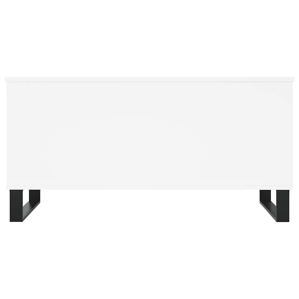 vidaXL Coffee Table White 90x44.5x45 cm Engineered Wood