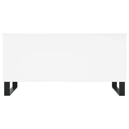 vidaXL Coffee Table White 90x44.5x45 cm Engineered Wood