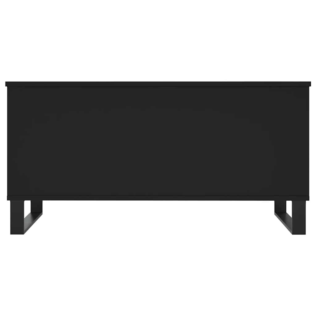 vidaXL Coffee Table Black 90x44,5x45 cm Engineered Wood