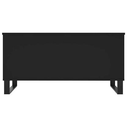 vidaXL Coffee Table Black 90x44,5x45 cm Engineered Wood