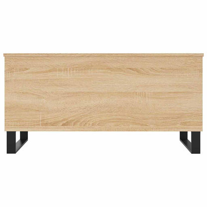 vidaXL Coffee Table Sonoma Oak 90x44.5x45 cm Engineered Wood