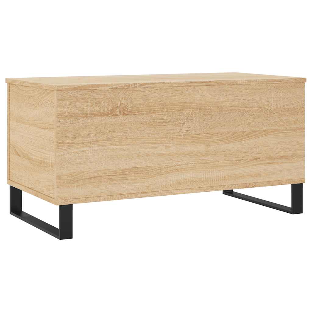 vidaXL Coffee Table Sonoma Oak 90x44.5x45 cm Engineered Wood