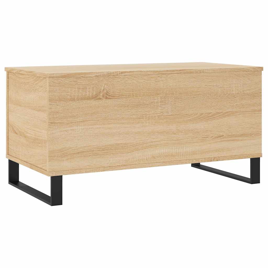vidaXL Coffee Table Sonoma Oak 90x44,5x45 cm Engineered Wood