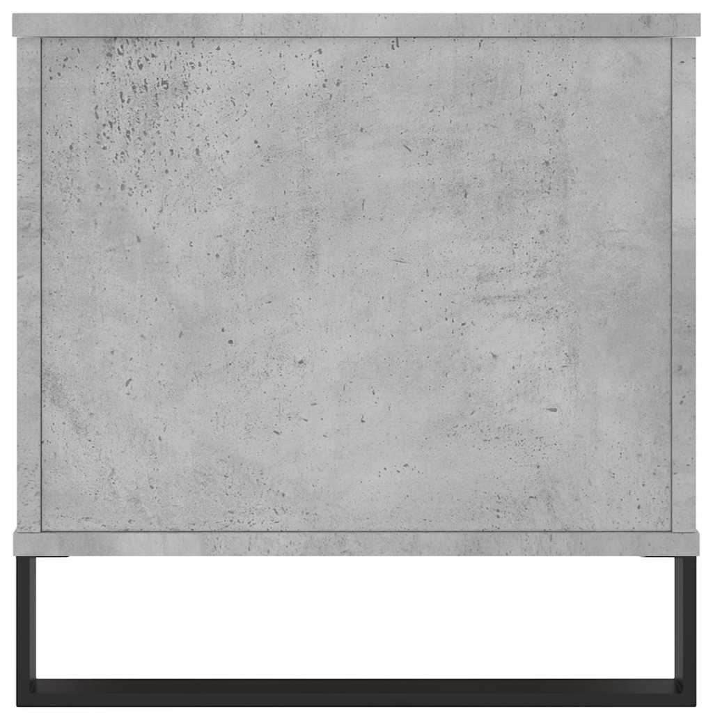 vidaXL Coffee Table Concrete Grey 90x44.5x45 cm Engineered Wood