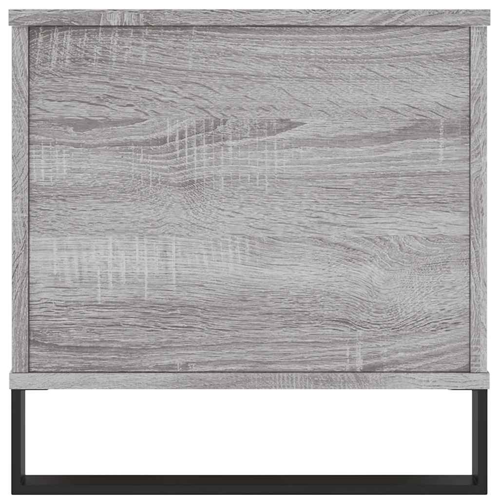 vidaXL Coffee Table Grey Sonoma 90x44,5x45 cm Engineered Wood